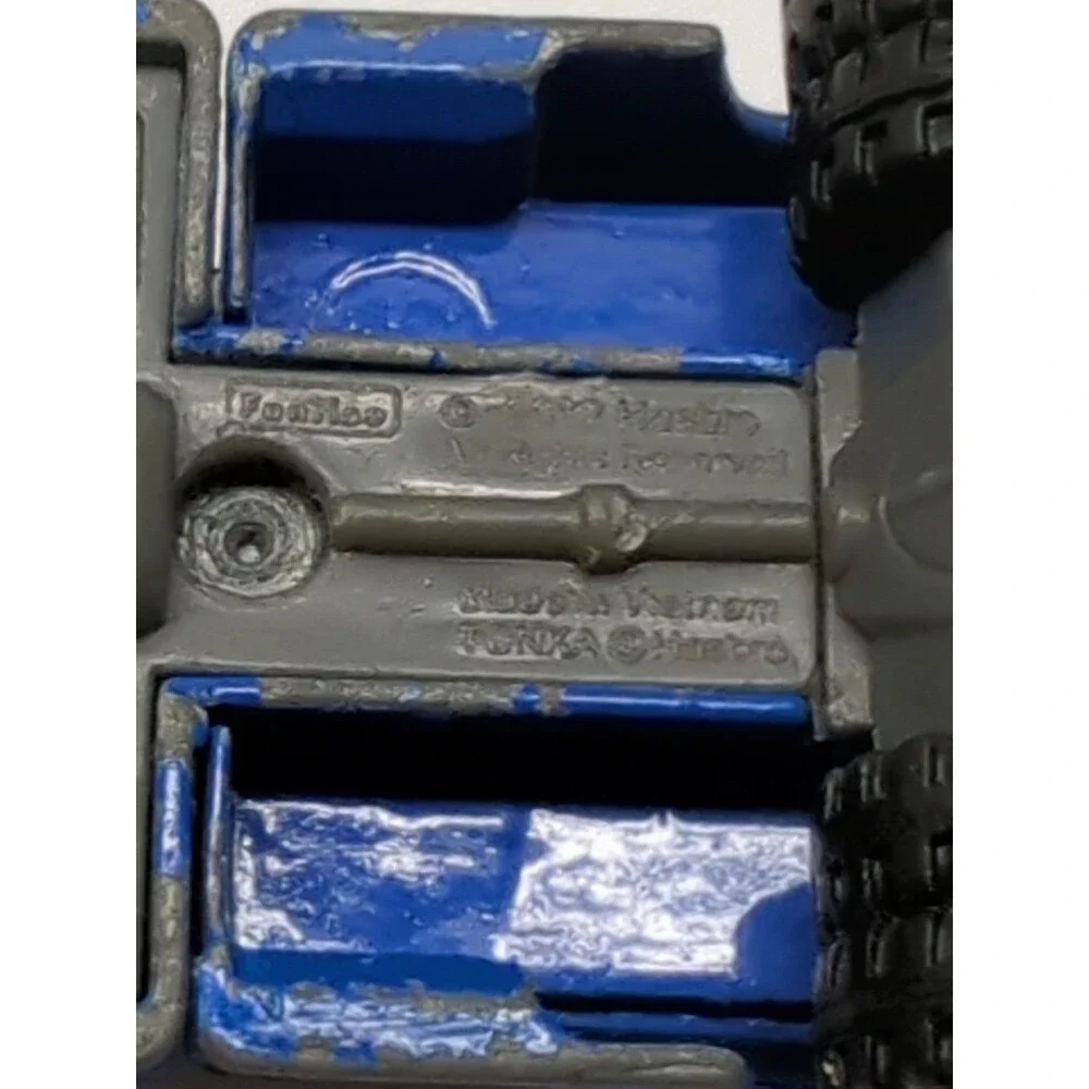 2012 Hasboro Tonka 07349 Blue Pickup Truck Step side